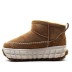Женские мини угги на платформе Venture Daze Ultra Mini Chestnut