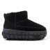 Женские мини угги на платформе Venture Daze Ultra Mini Black
