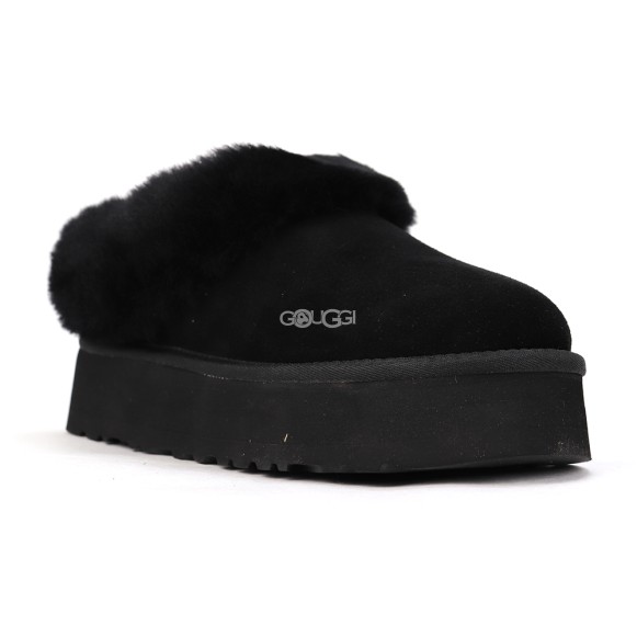 Женские слипоны на платформе Tazzelle Black
