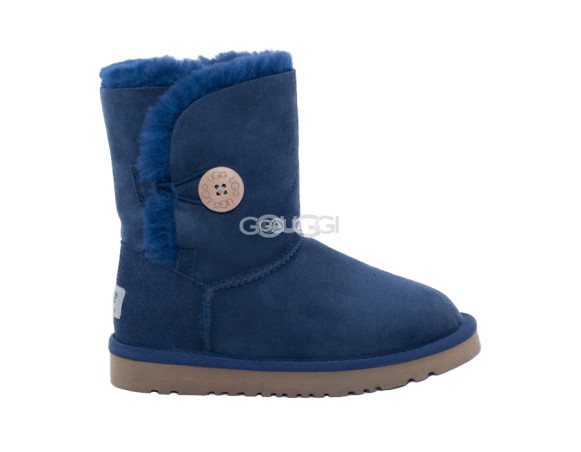 Детские угги с пуговицей Kids Bailey Button Navy