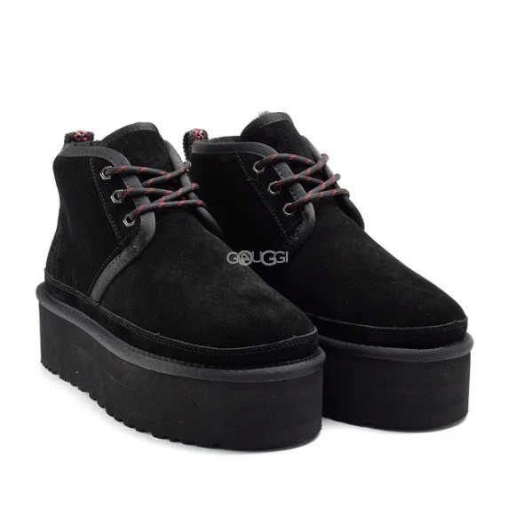 Женские ботинки на платформе Neumel Heritage Platform Black