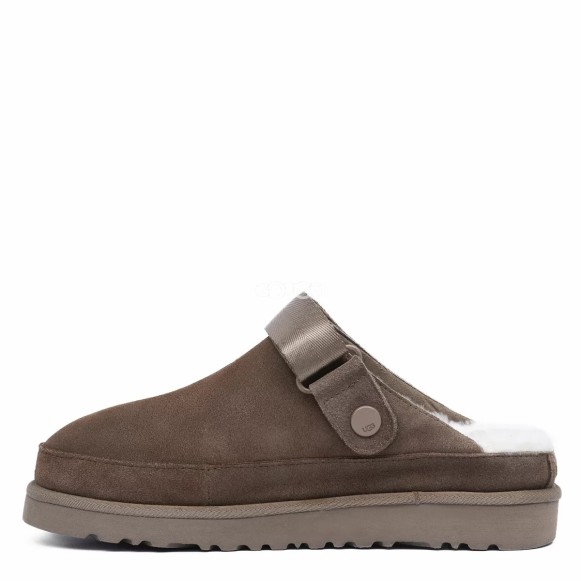 Женские сандалии UGG Goldenstar Clog Chocolate
