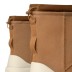 Женские короткие угги с галошами Classic Short Weather Hybrid - Chestnut / Whitecap
