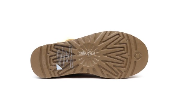 Женские угги на молнии Bailey Zip Mini Chestnut