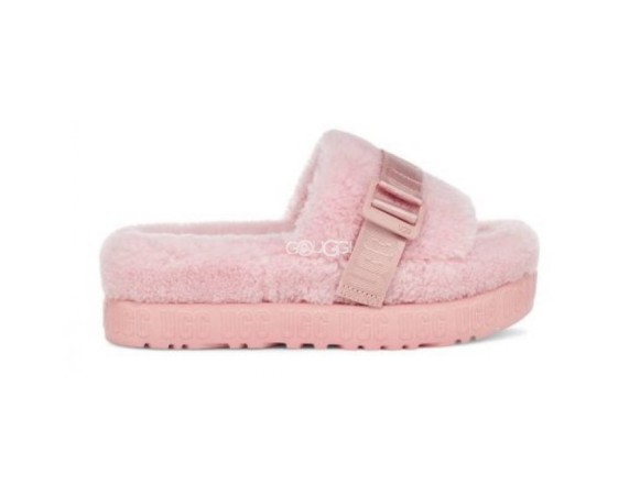 Женские тапочки Fluffita Platform - Pink