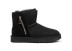 Женские угги на молнии Bailey Zip Mini Black