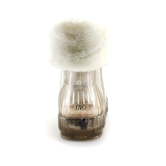 Женские прозрачные короткие угги Ugg Drizlita Clear Boot White