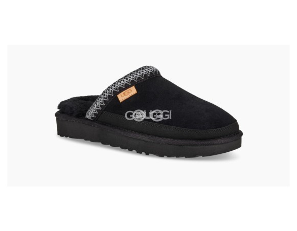 Мужские тапочки Mens Tasman Slip-on - Black Tnl